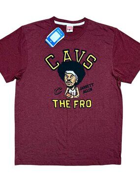 Cleveland Cavaliers Jarrett Allen "The Fro" Homage Brand New T-Shirt, Men's L